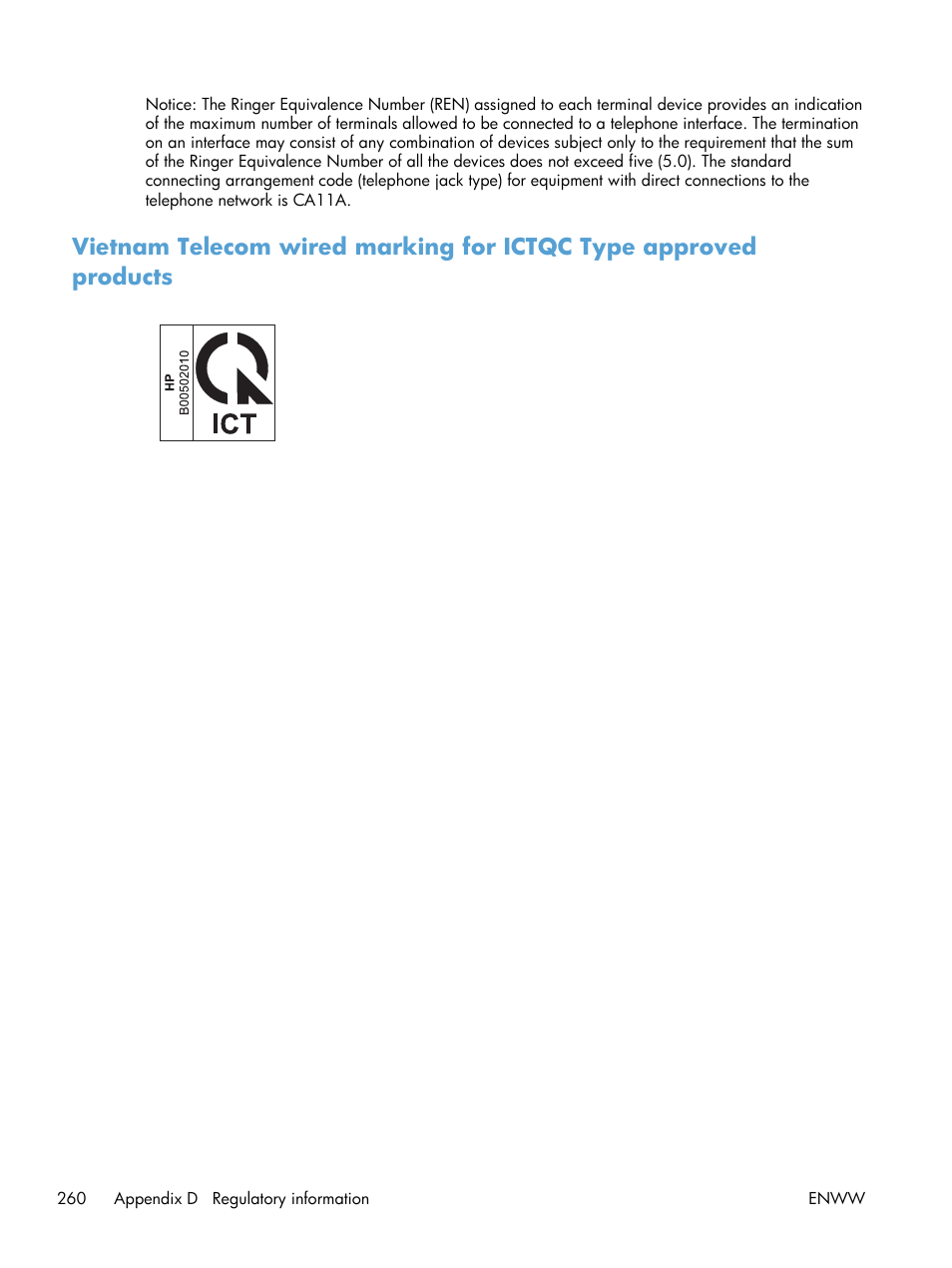 HP laserjet m1212nf User Manual | Page 274 / 284