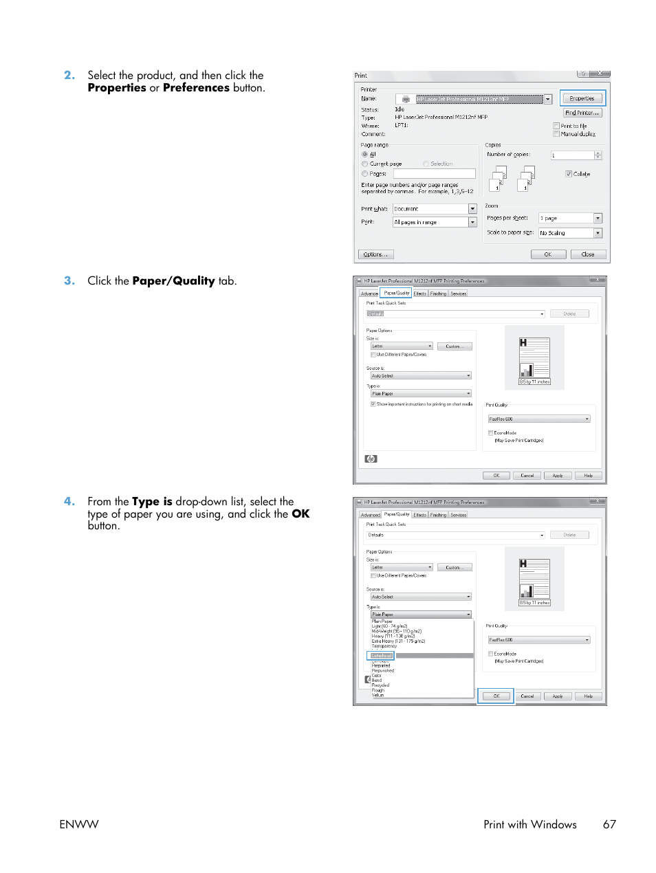 HP laserjet m1212nf User Manual | Page 81 / 284