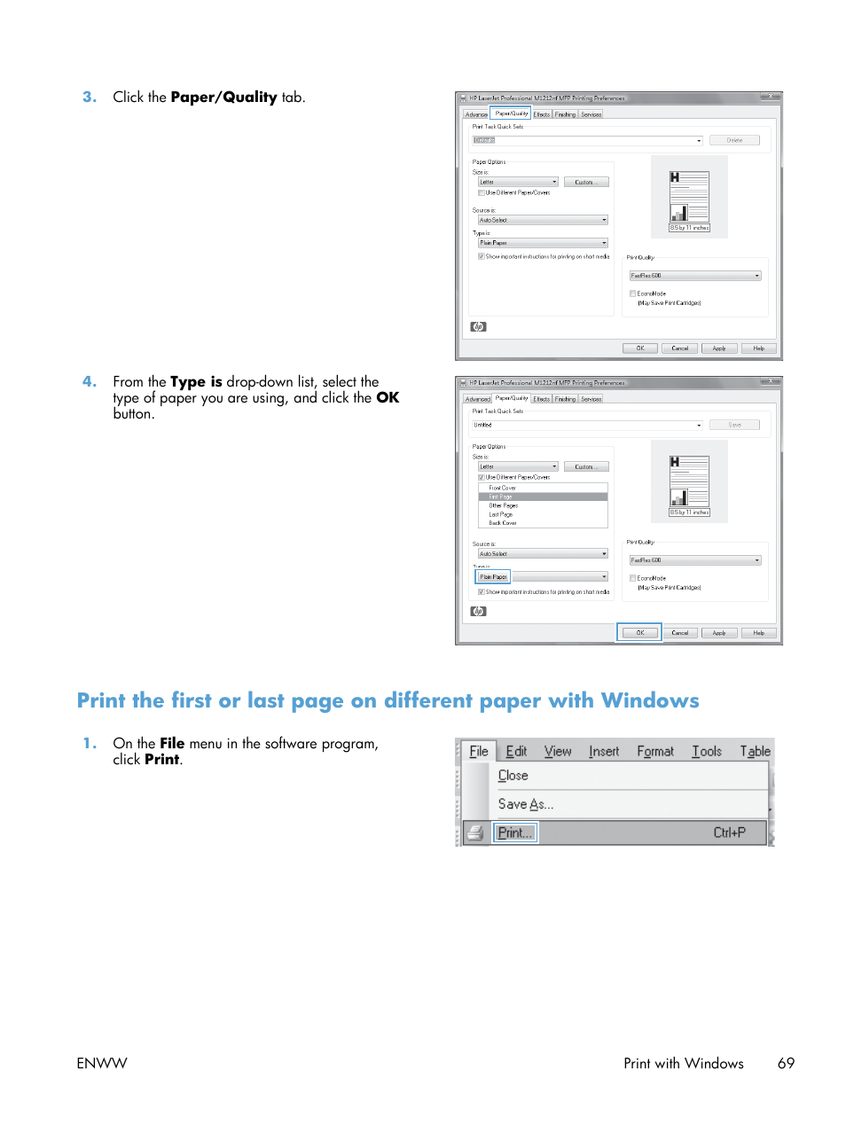 HP laserjet m1212nf User Manual | Page 83 / 284