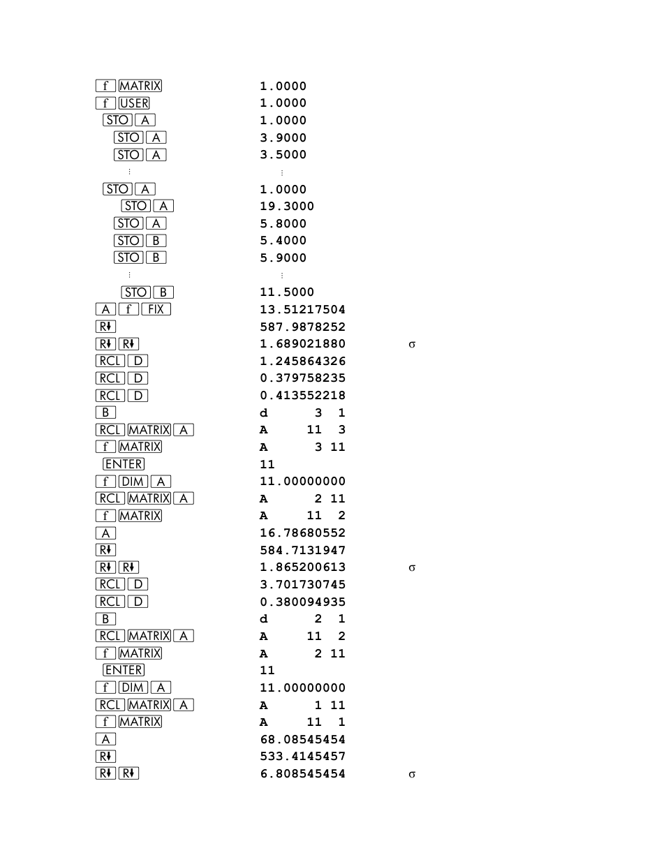 HP 15c User Manual | Page 117 / 186