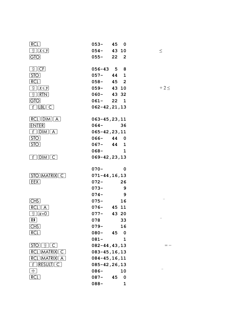 HP 15c User Manual | Page 122 / 186