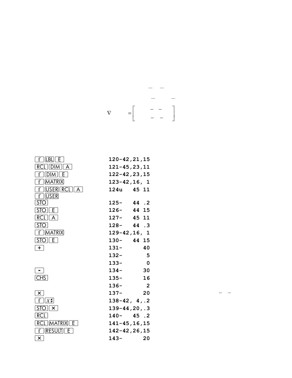 HP 15c User Manual | Page 142 / 186