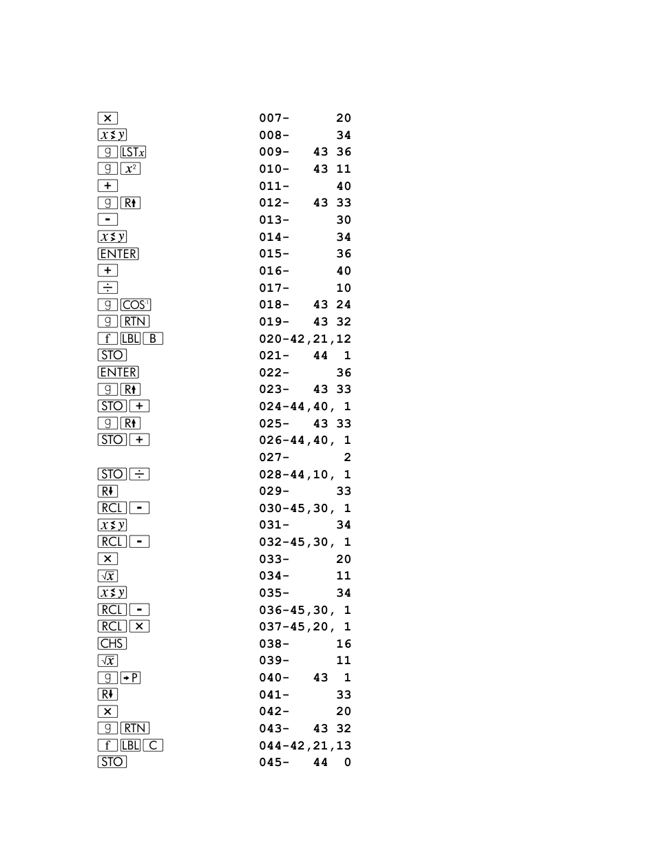 HP 15c User Manual | Page 165 / 186