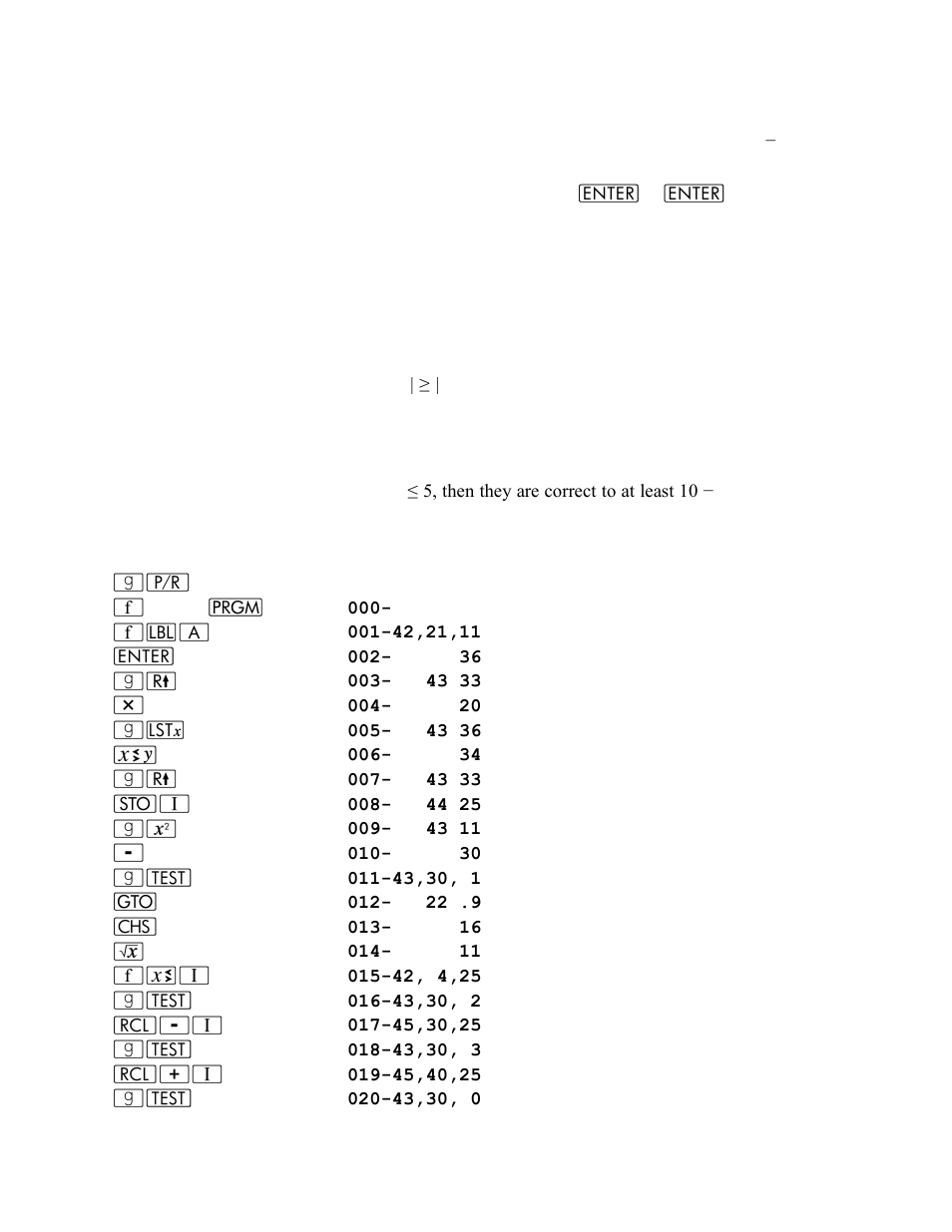 HP 15c User Manual | Page 172 / 186