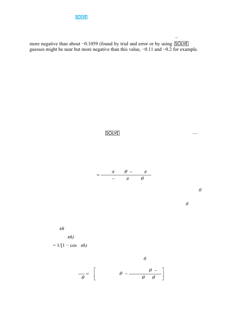 Finding local extremes of a function, Using the derivative | HP 15c User Manual | Page 18 / 186