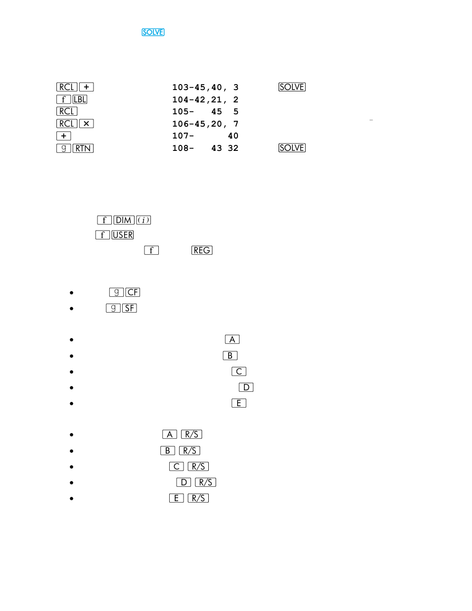 Keystrokes display | HP 15c User Manual | Page 30 / 186