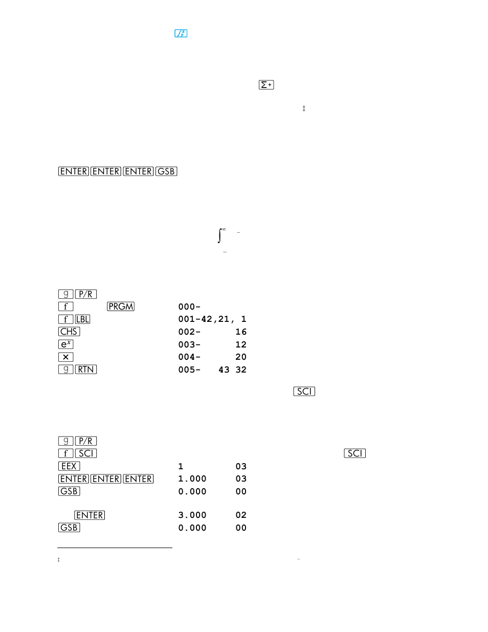 Keystrokes display | HP 15c User Manual | Page 44 / 186