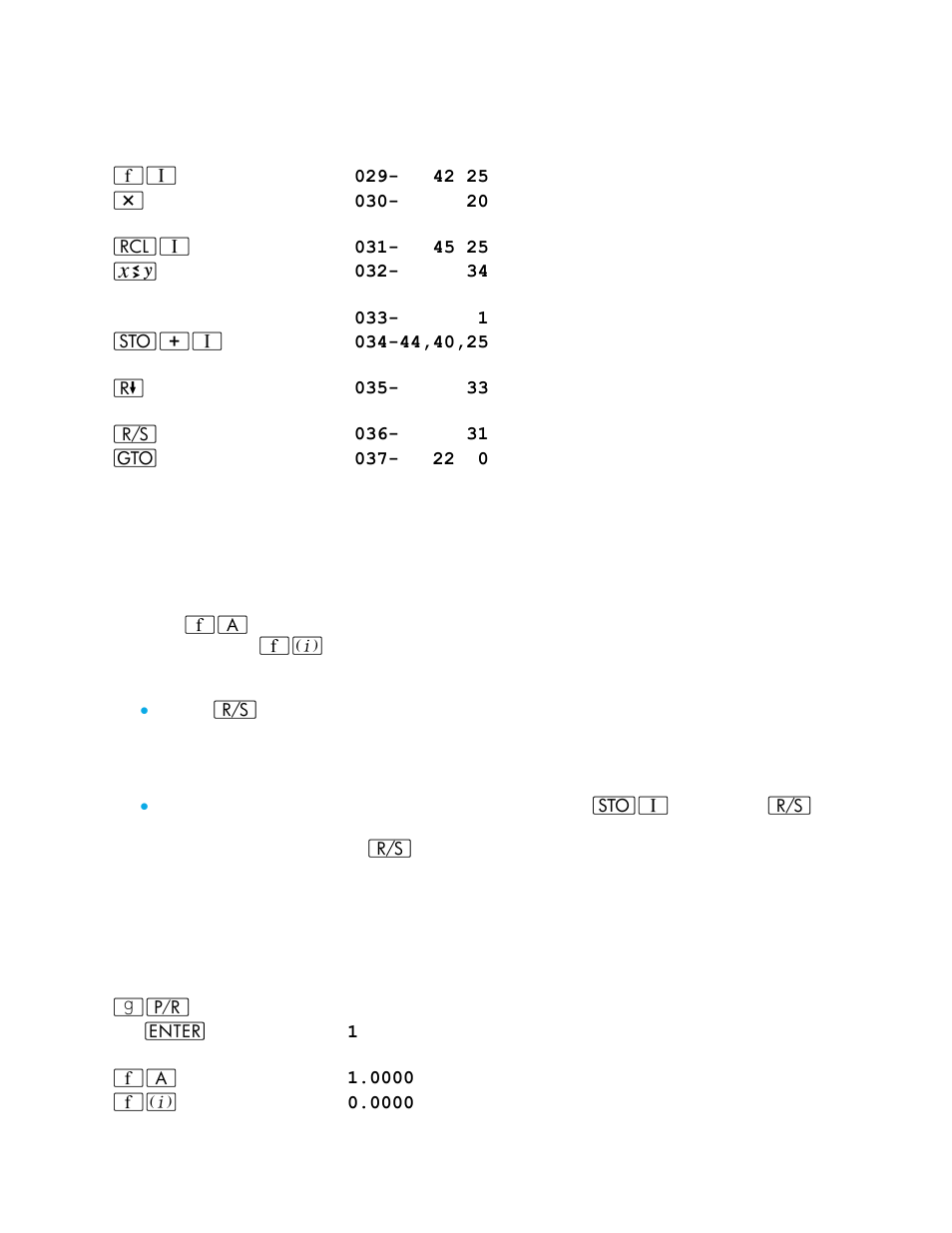 Keystrokes display | HP 15c User Manual | Page 68 / 186