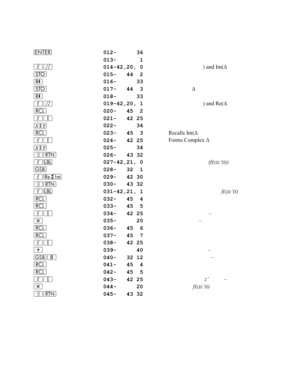 HP 15c User Manual | Page 74 / 186