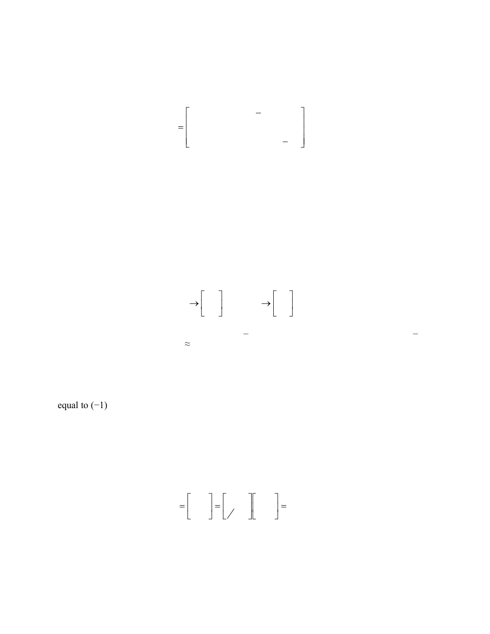 Singular and nearly singular matrices | HP 15c User Manual | Page 98 / 186