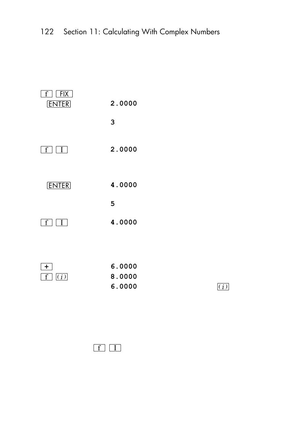 HP 15c User Manual | Page 122 / 288