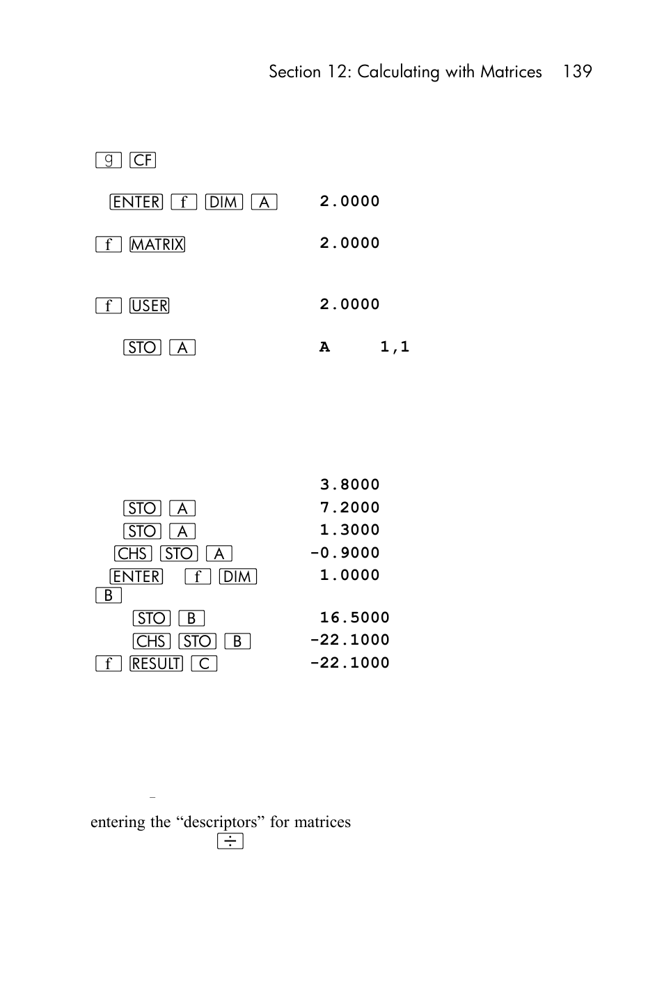 HP 15c User Manual | Page 139 / 288