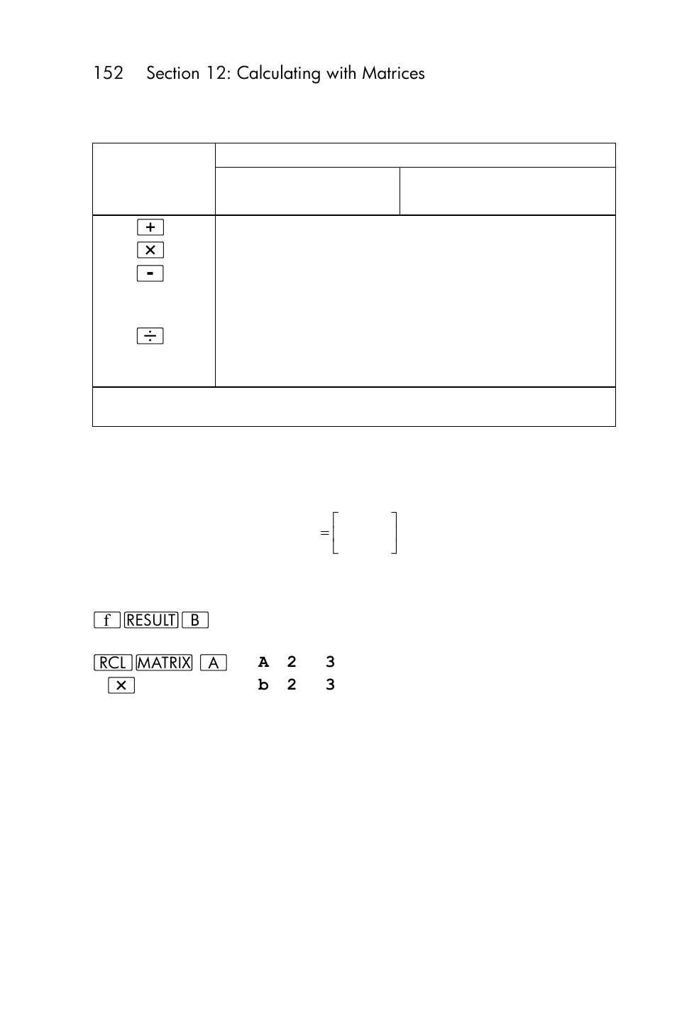 Scalar operations | HP 15c User Manual | Page 152 / 288