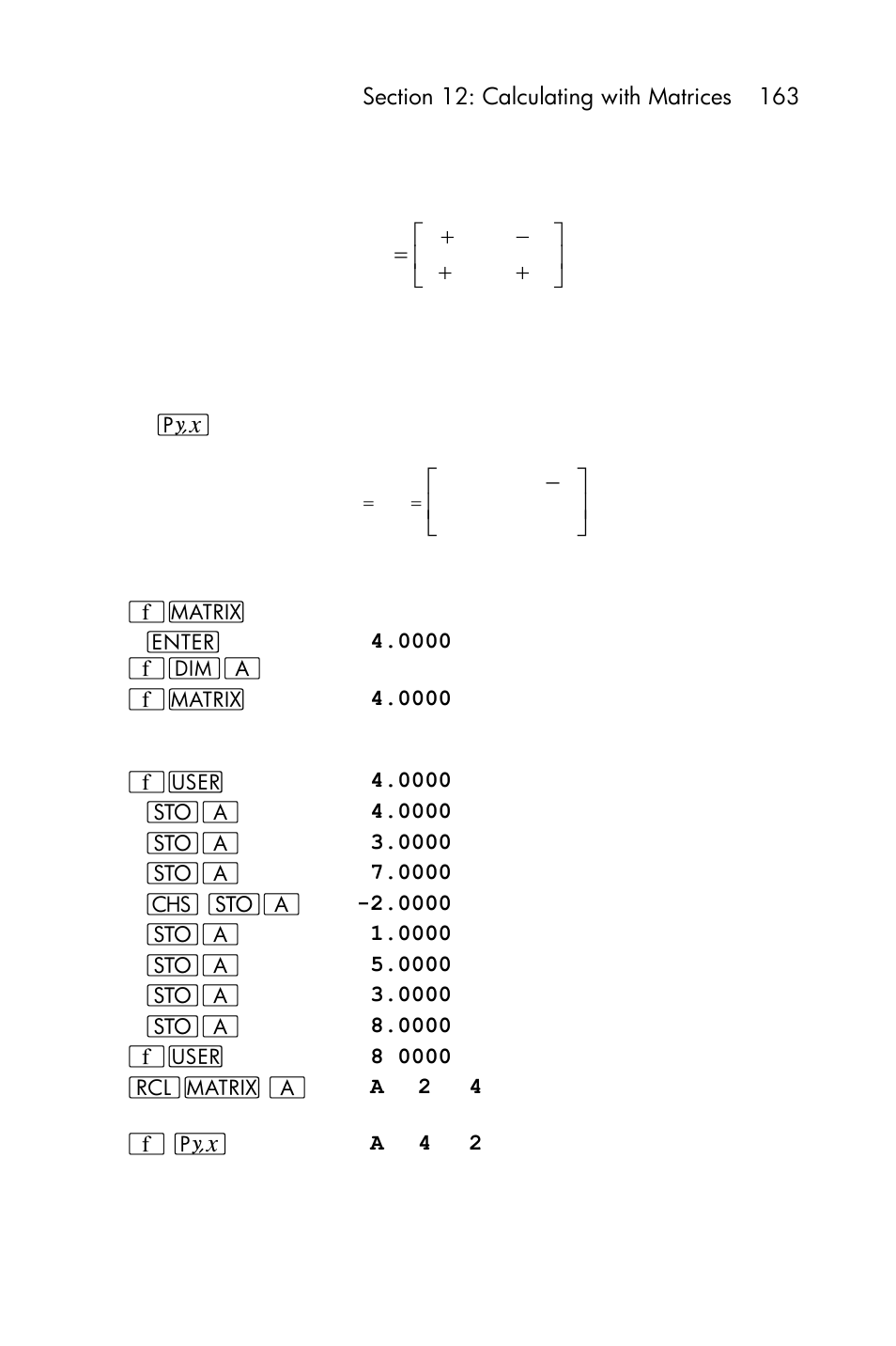 HP 15c User Manual | Page 163 / 288