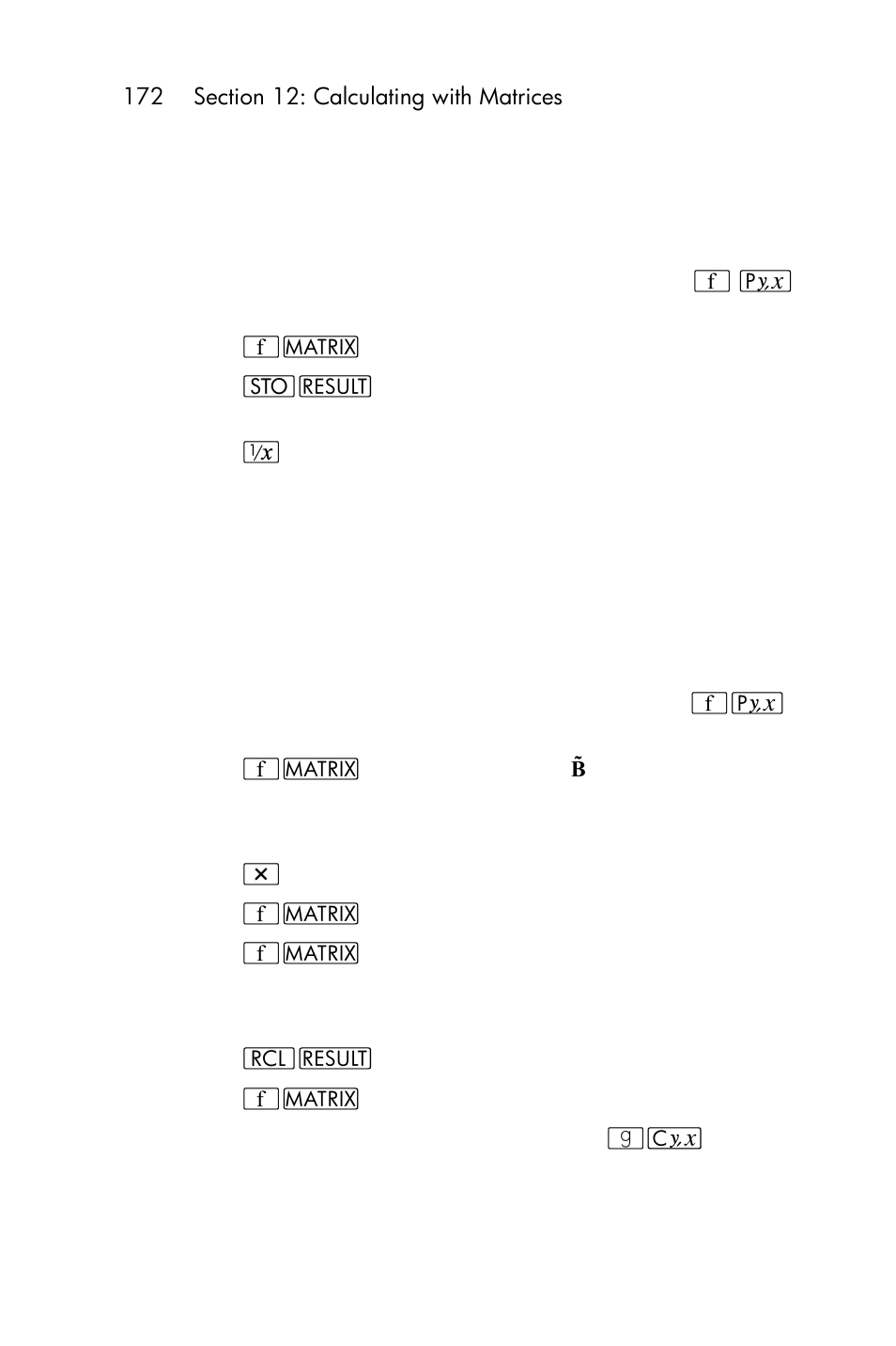 HP 15c User Manual | Page 172 / 288