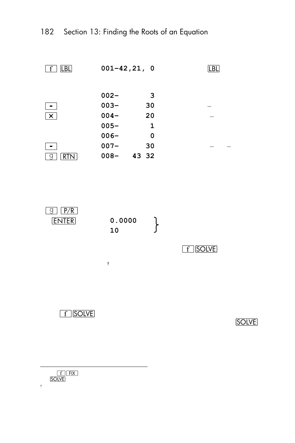 HP 15c User Manual | Page 182 / 288