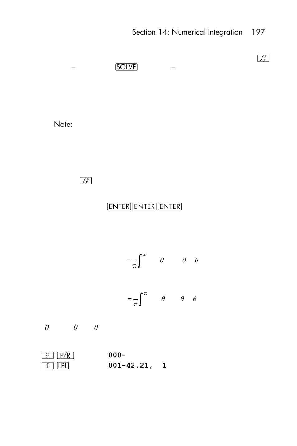 HP 15c User Manual | Page 197 / 288