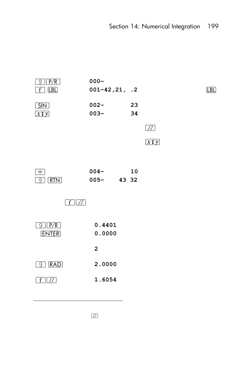 HP 15c User Manual | Page 199 / 288