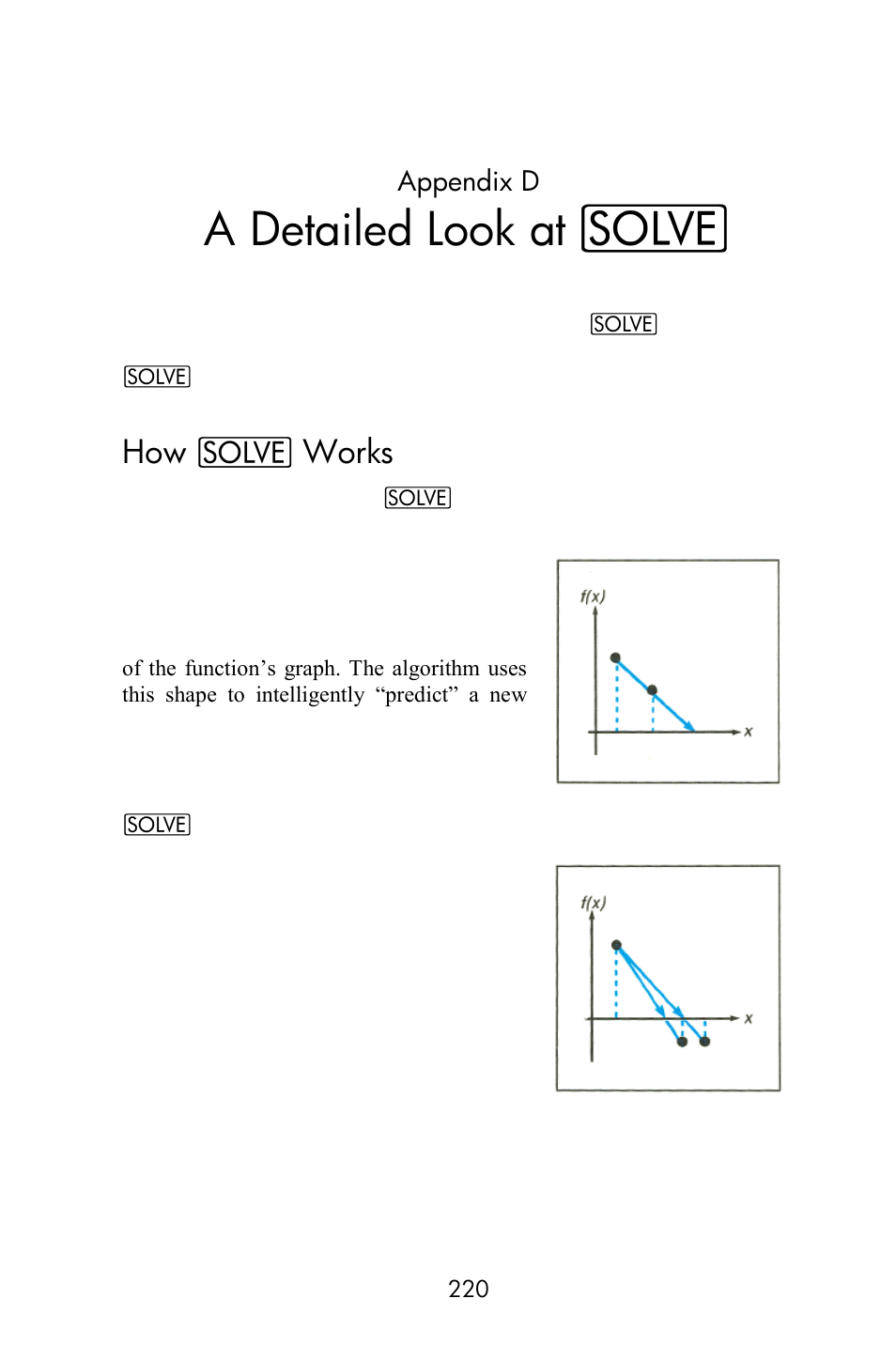 A detailed look at | HP 15c User Manual | Page 220 / 288