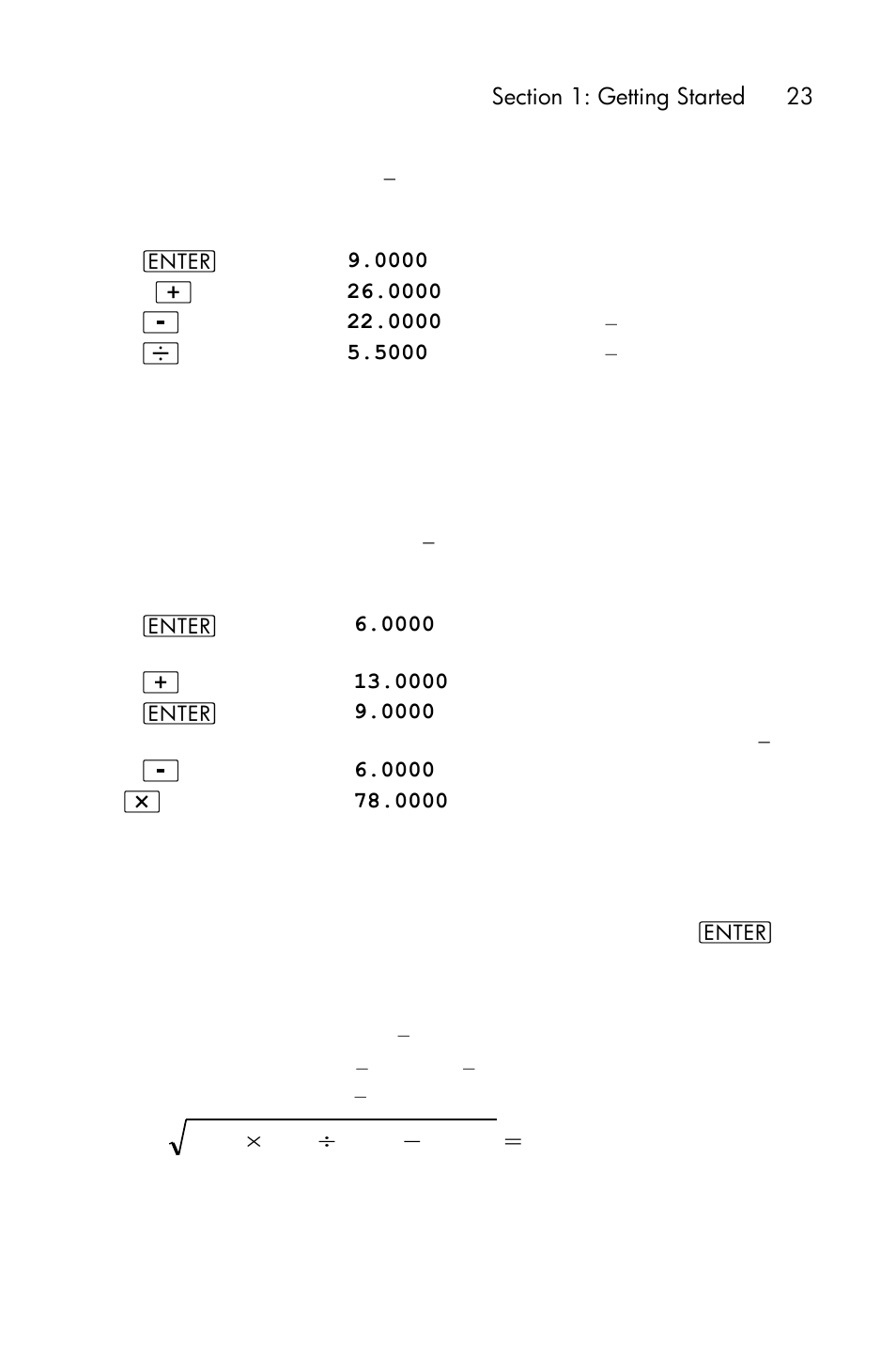 HP 15c User Manual | Page 23 / 288