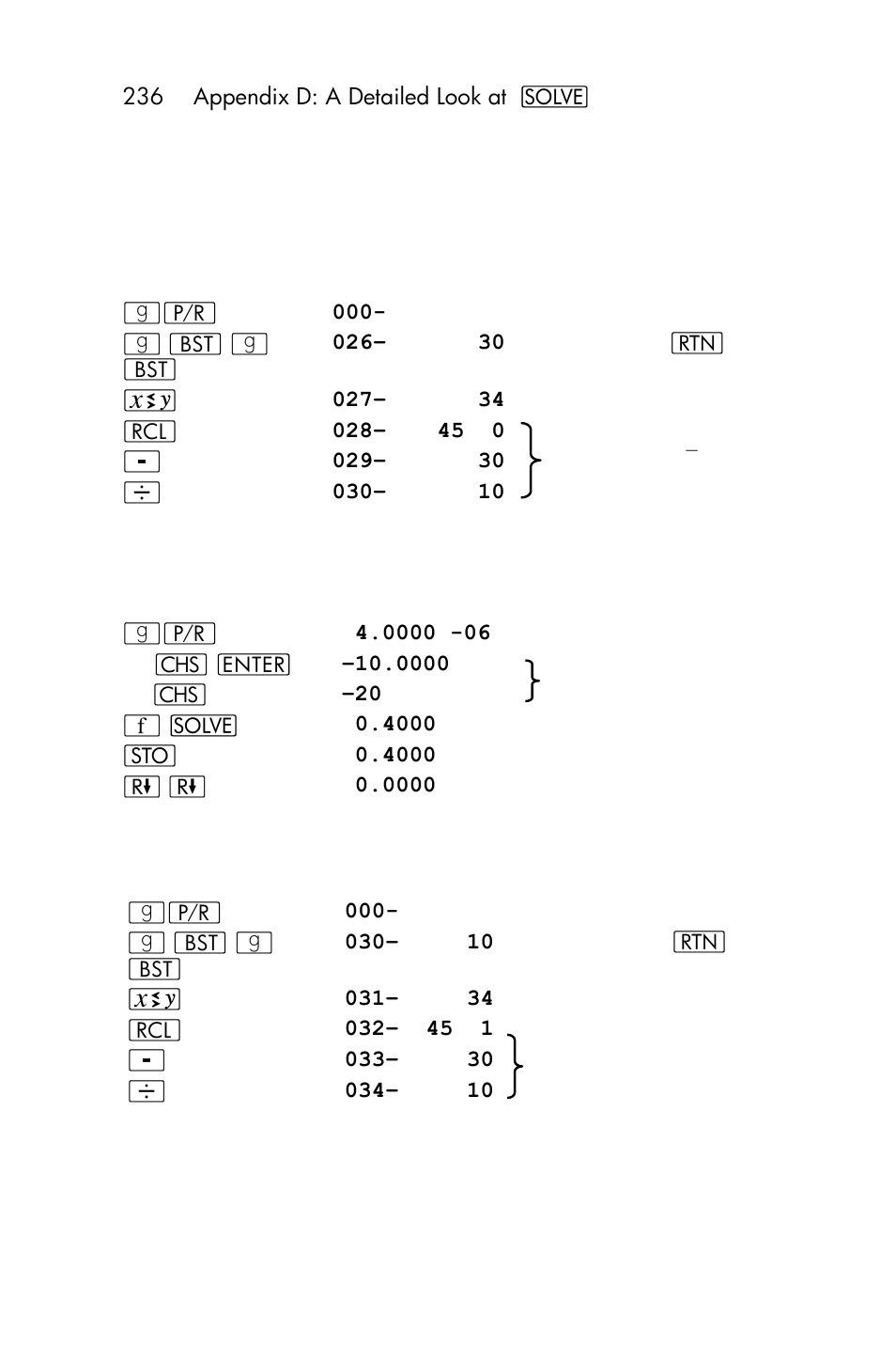 HP 15c User Manual | Page 236 / 288