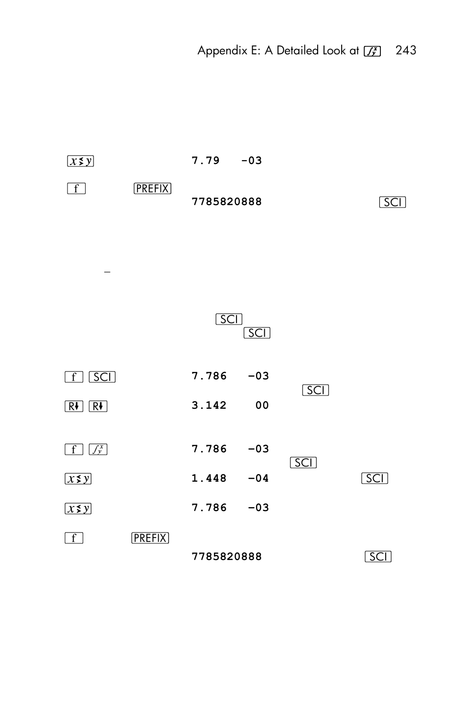 HP 15c User Manual | Page 243 / 288