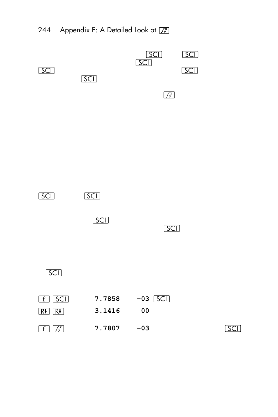 HP 15c User Manual | Page 244 / 288