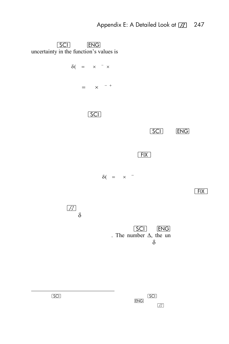 HP 15c User Manual | Page 247 / 288