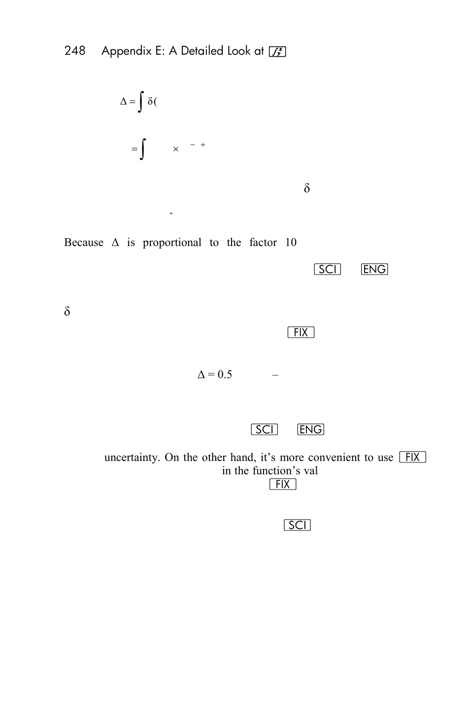 HP 15c User Manual | Page 248 / 288