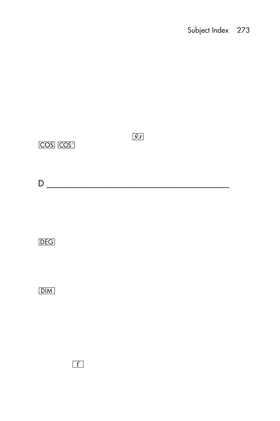 HP 15c User Manual | Page 273 / 288