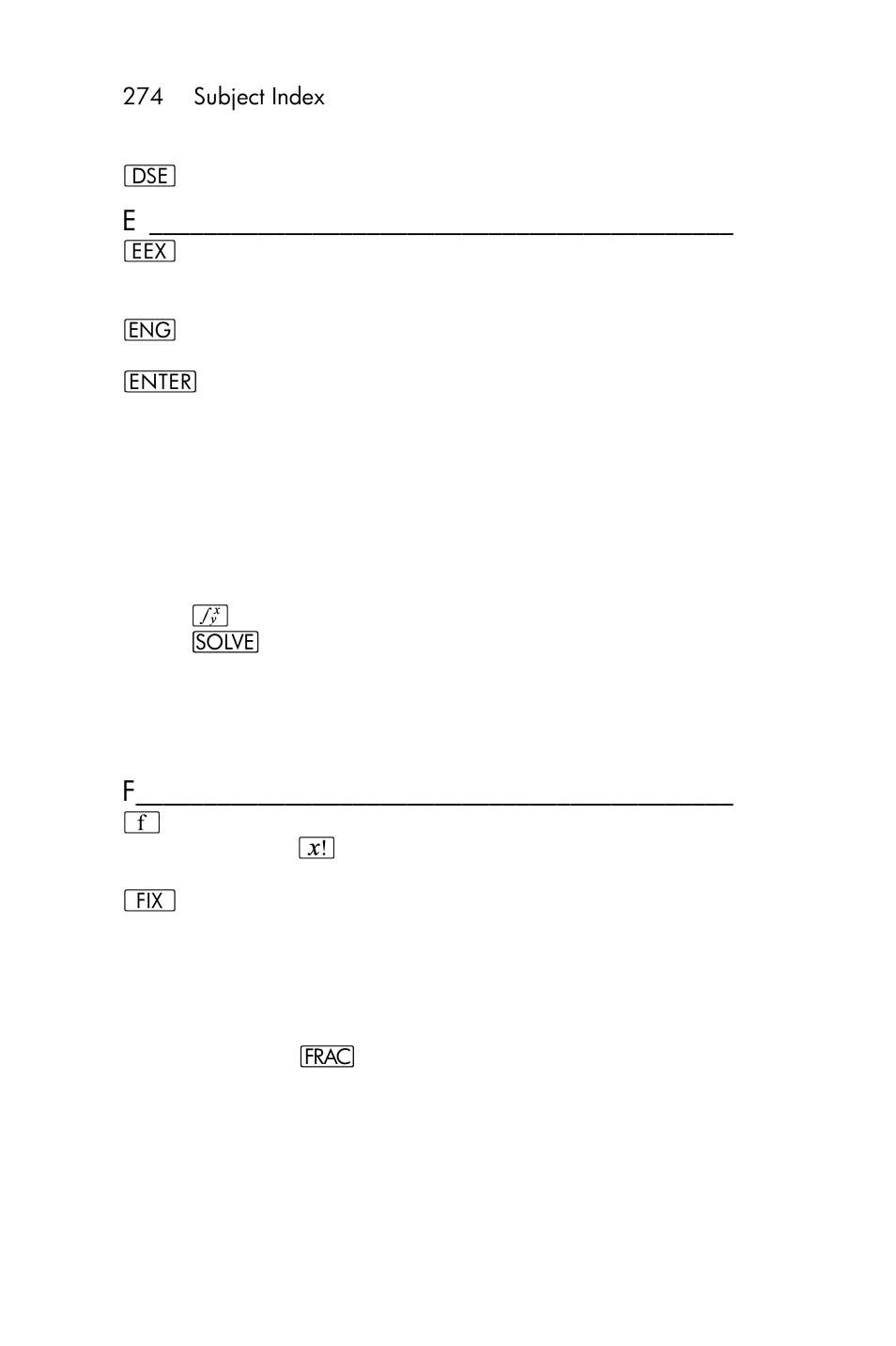 HP 15c User Manual | Page 274 / 288