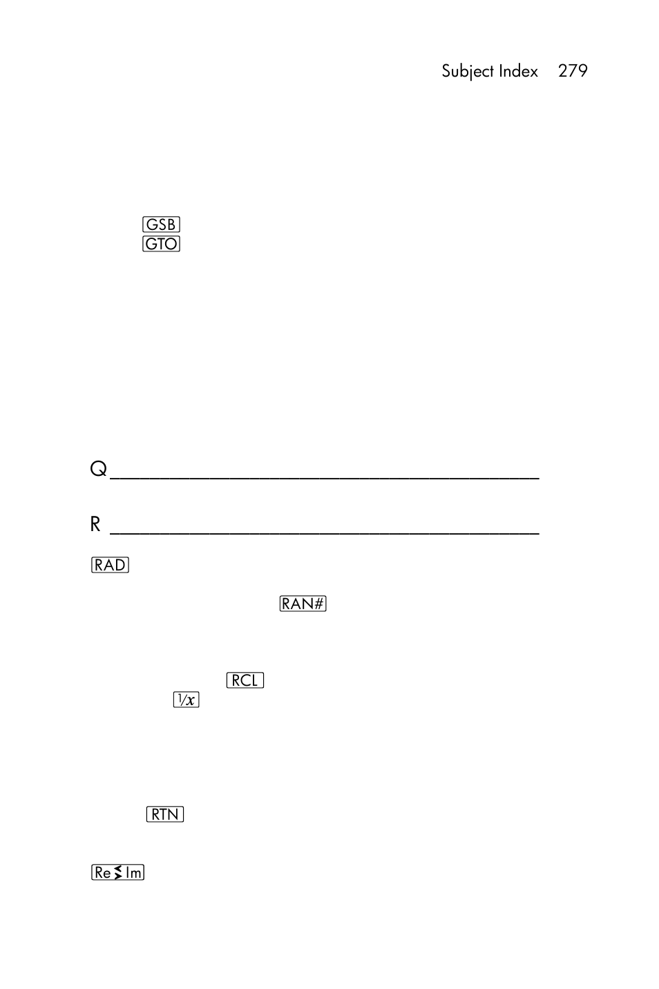 HP 15c User Manual | Page 279 / 288