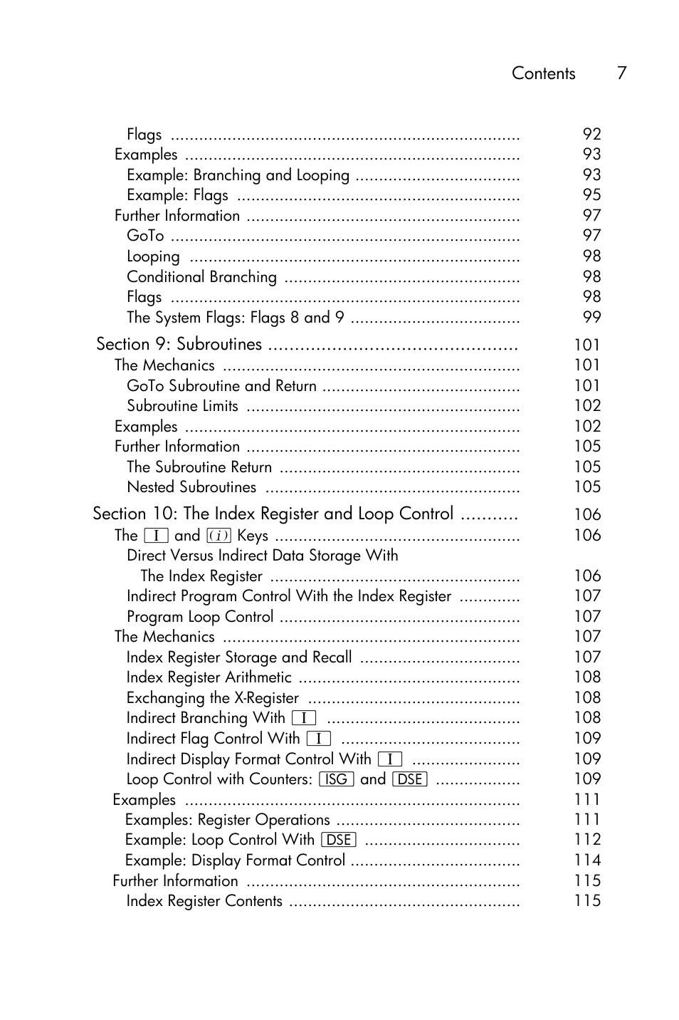 HP 15c User Manual | Page 7 / 288