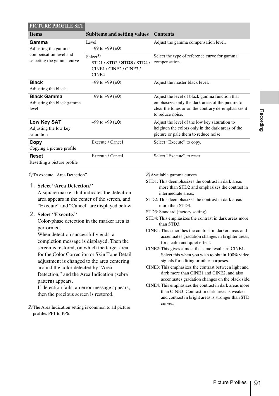 Sony PMW-EX3 User Manual | Page 91 / 162
