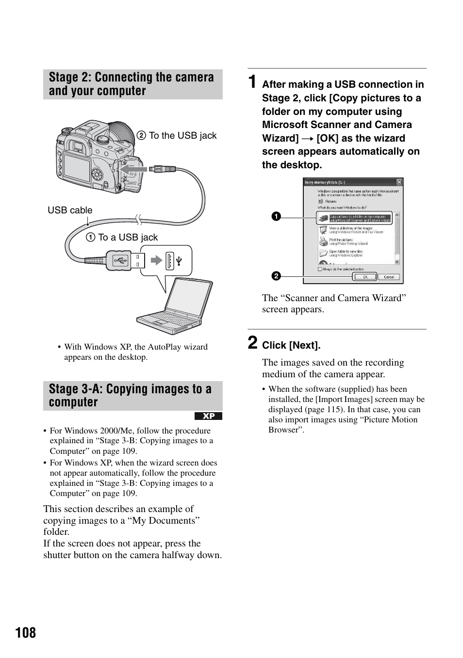 Sony DSLR-A100 User Manual | Page 108 / 159