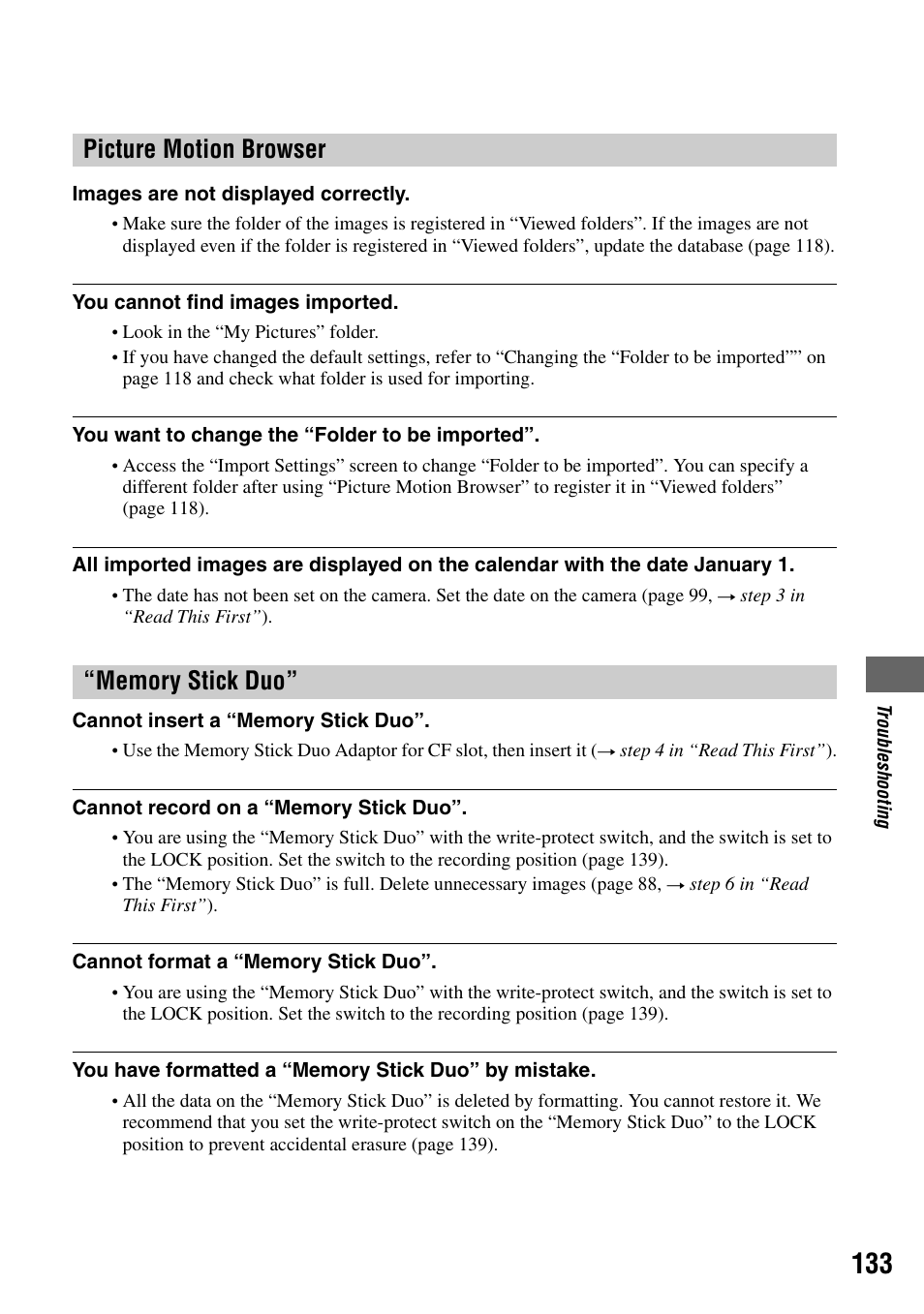 Sony DSLR-A100 User Manual | Page 133 / 159