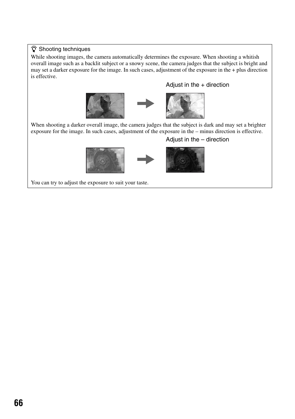 Sony DSLR-A100 User Manual | Page 66 / 159