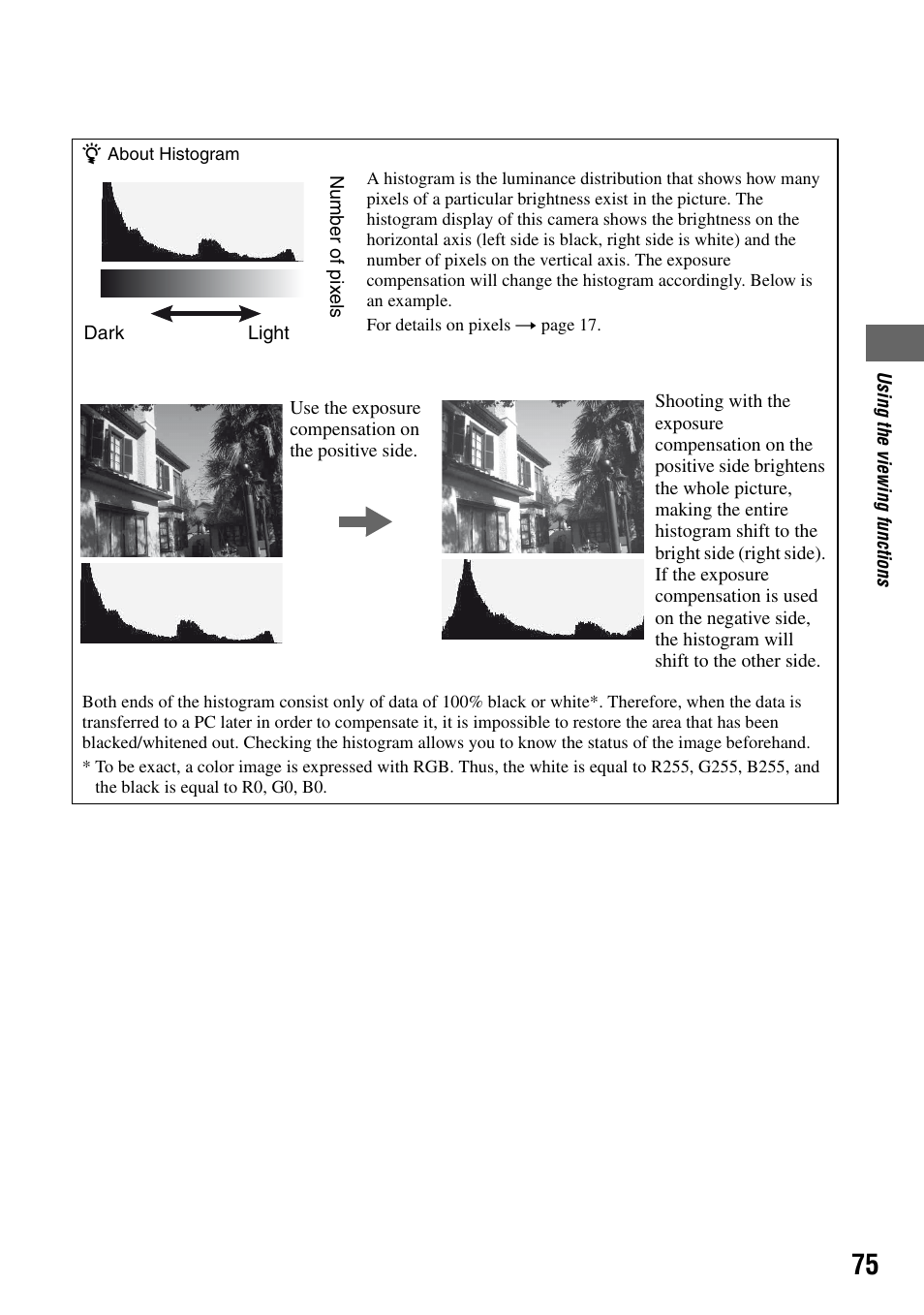 Sony DSLR-A100 User Manual | Page 75 / 159