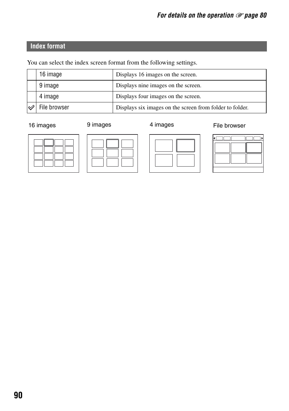 Sony DSLR-A100 User Manual | Page 90 / 159