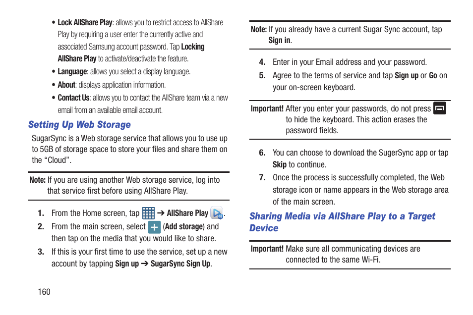 Samsung Galaxy S III User Manual | Page 166 / 232