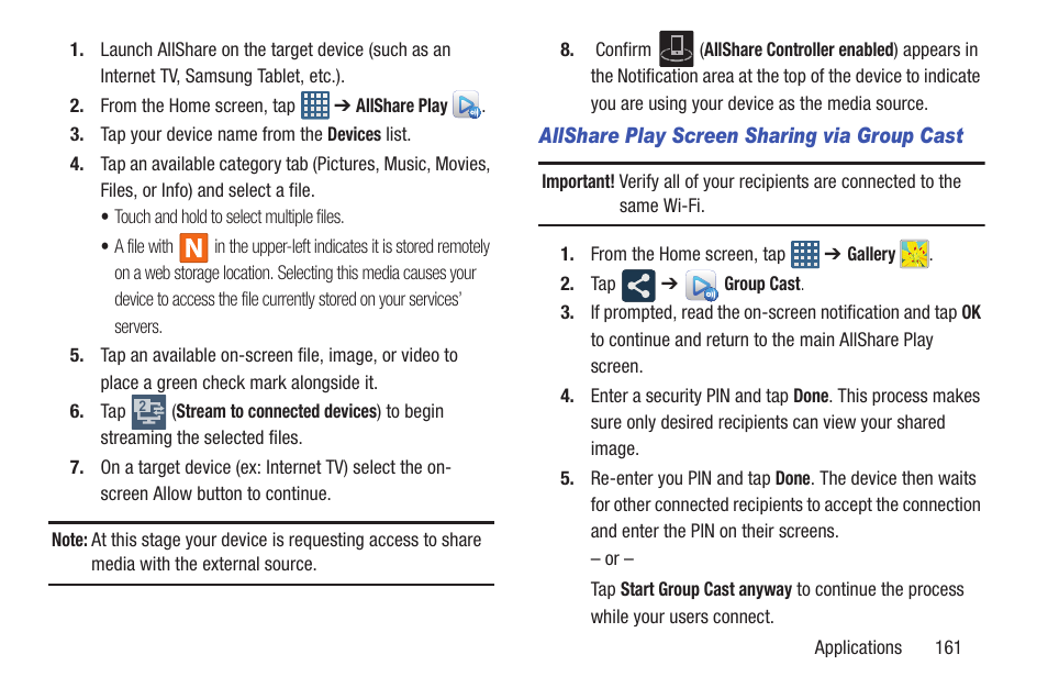 Samsung Galaxy S III User Manual | Page 167 / 232