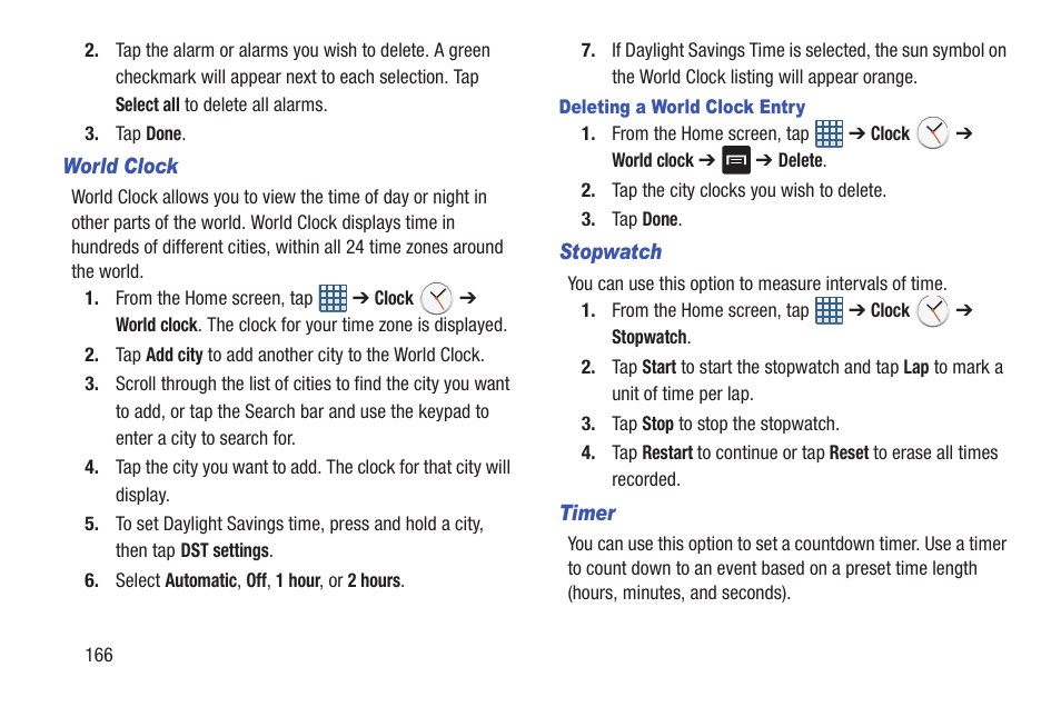 Samsung Galaxy S III User Manual | Page 172 / 232