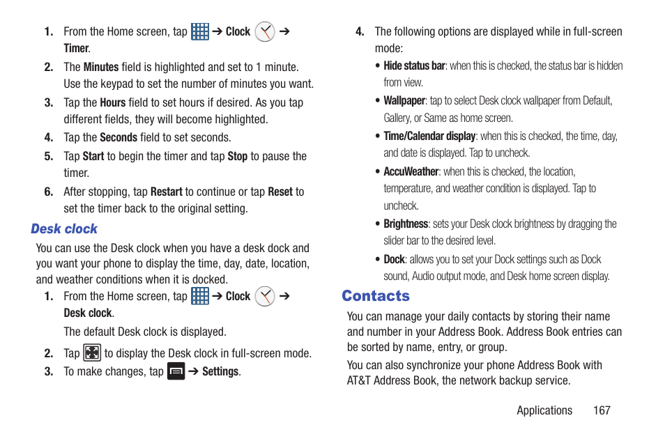 Contacts | Samsung Galaxy S III User Manual | Page 173 / 232