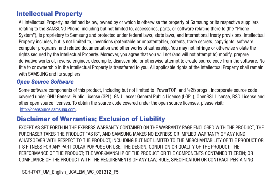Samsung Galaxy S III User Manual | Page 2 / 232