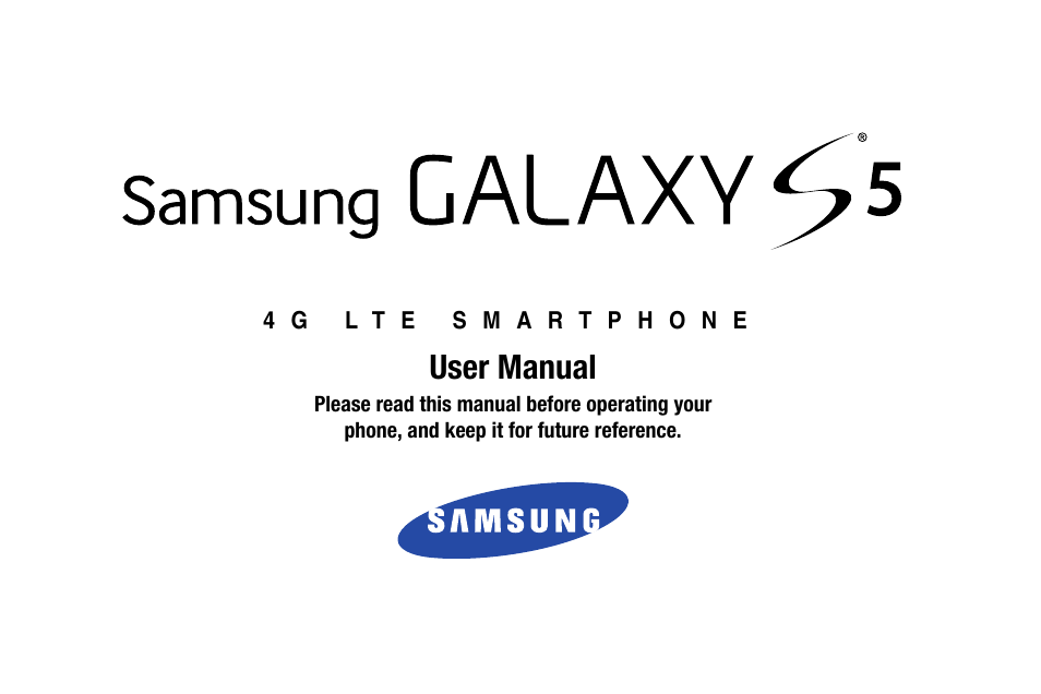 Samsung galaxy S5 User Manual | 214 pages