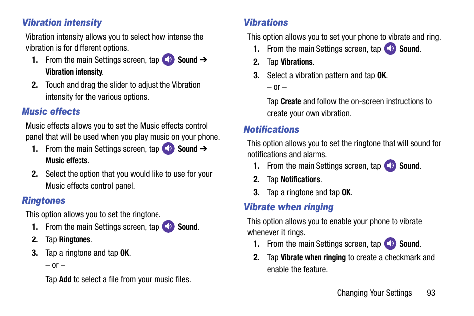 Samsung galaxy S5 User Manual | Page 101 / 214