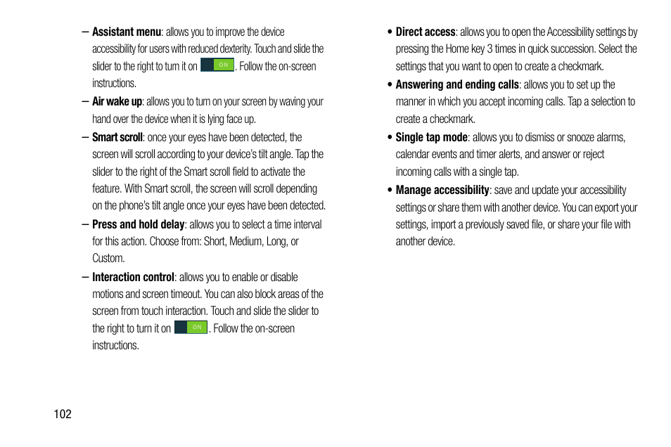 Samsung galaxy S5 User Manual | Page 110 / 214