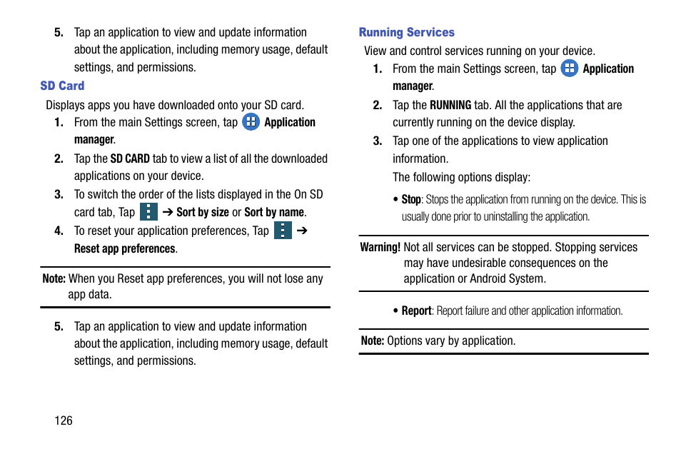 Samsung galaxy S5 User Manual | Page 134 / 214