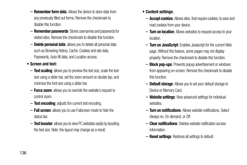 Samsung galaxy S5 User Manual | Page 144 / 214