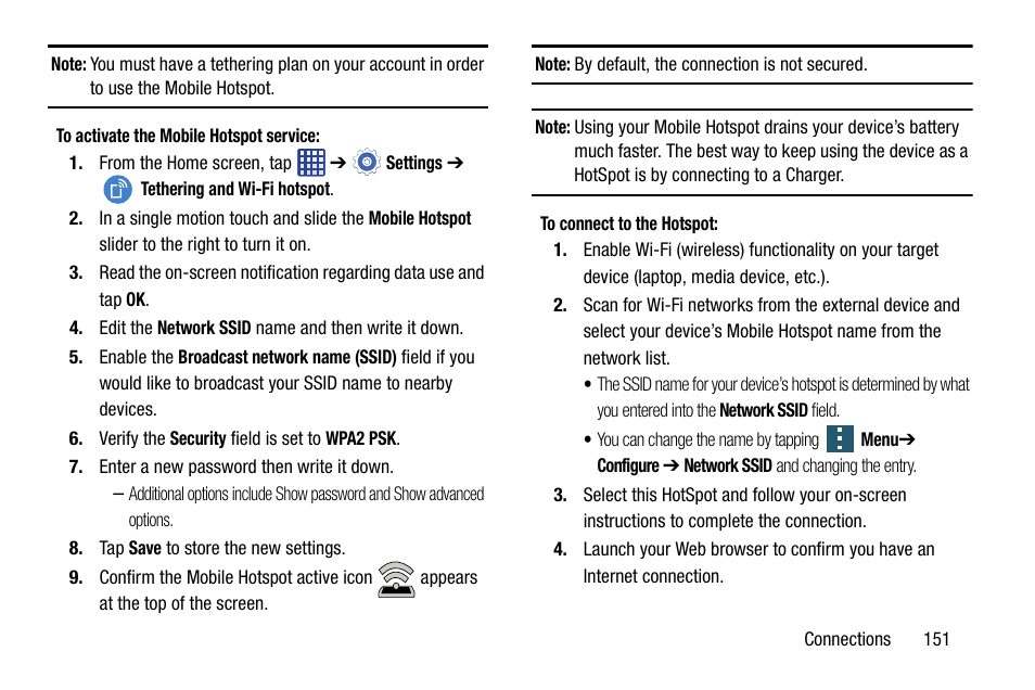 Samsung galaxy S5 User Manual | Page 159 / 214